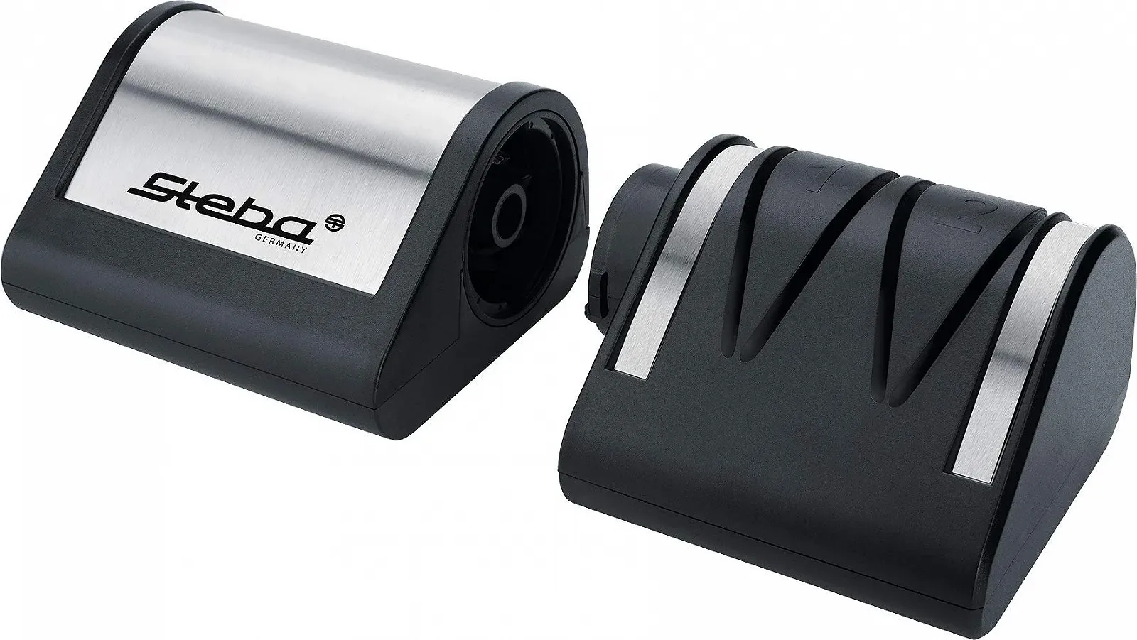 Точило для ножів Steba Germany KS1 Diamond Grinding Wheels чорний, сріблястий, фото №2