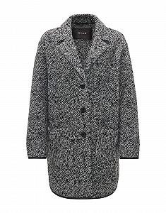 Коротке пальто OPUS Halilo Remix жіноче з вовною - Фото 1