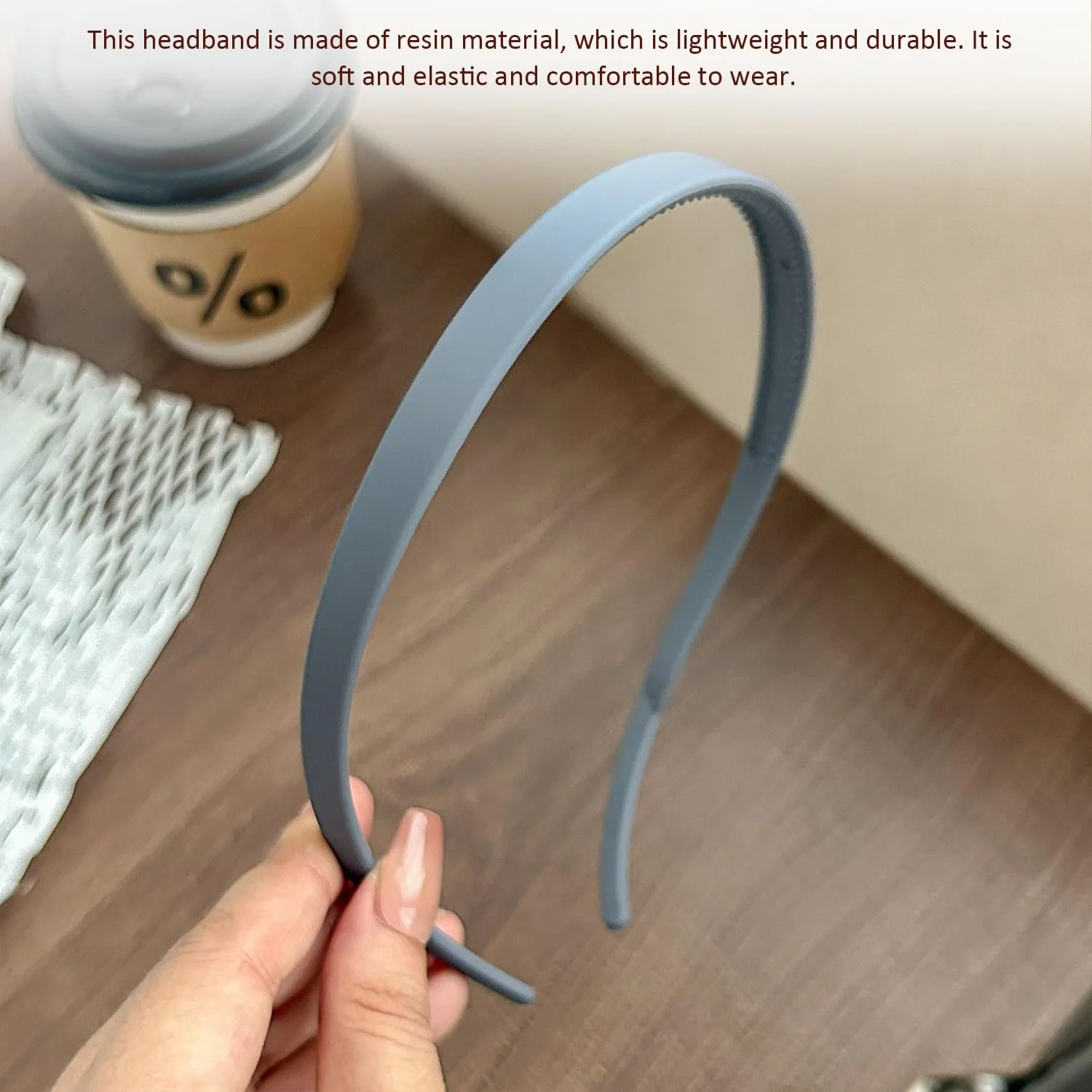 Набір тонких обручів для волосся для жінок, фото №3