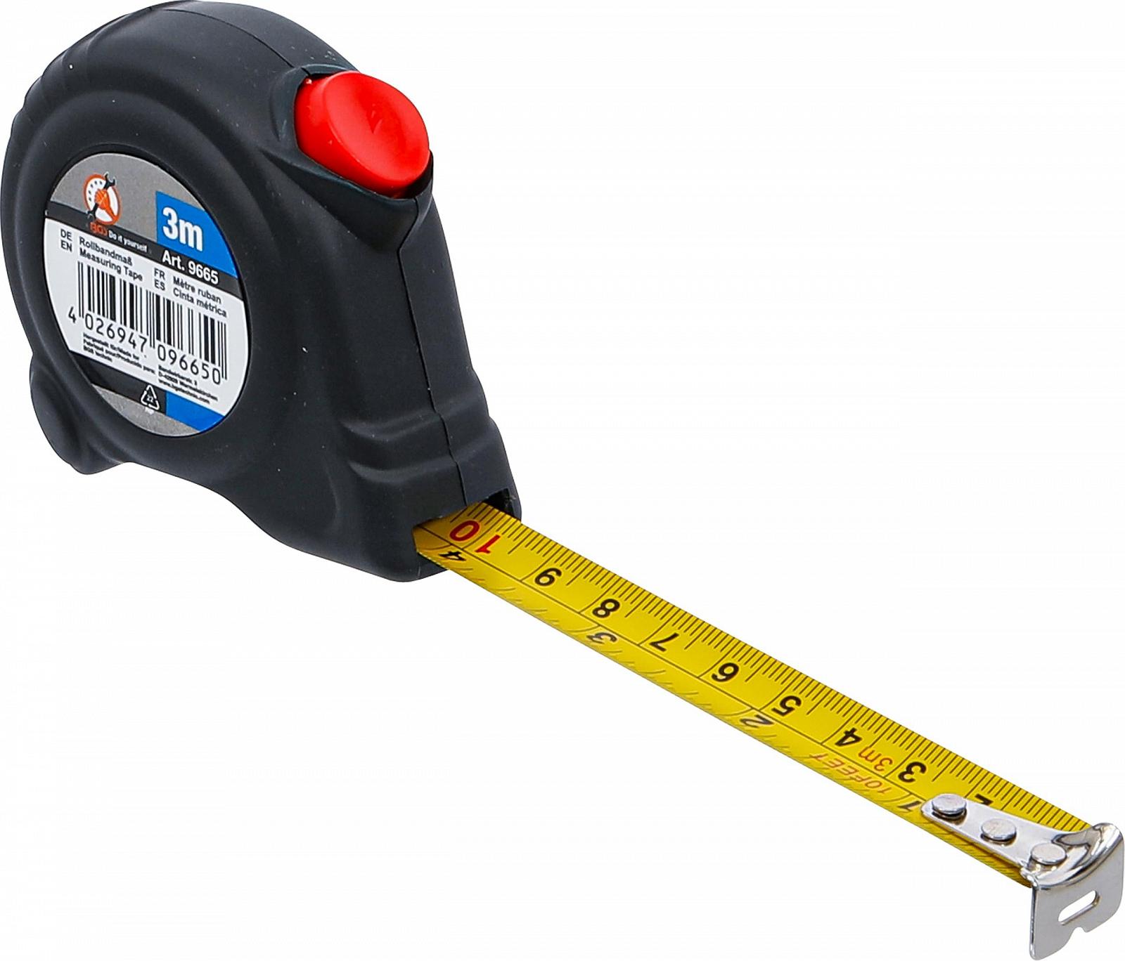 Рулетка BGS DIY 9665 16 мм x 3 м, фото №1