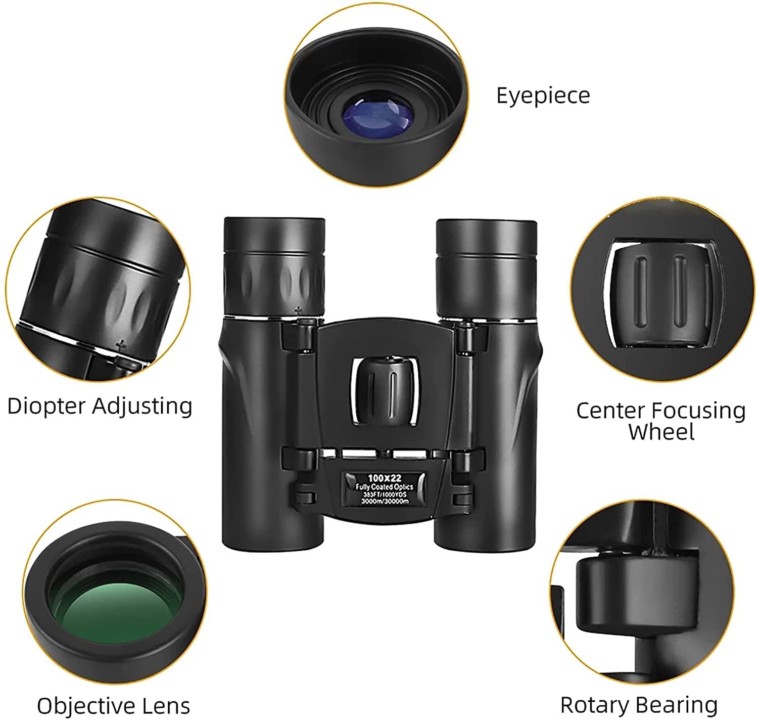 Бінокль CAZARU 100X22 Професійний, фото №6 Бінокль CAZARU 100X22 Професійний, фото №6