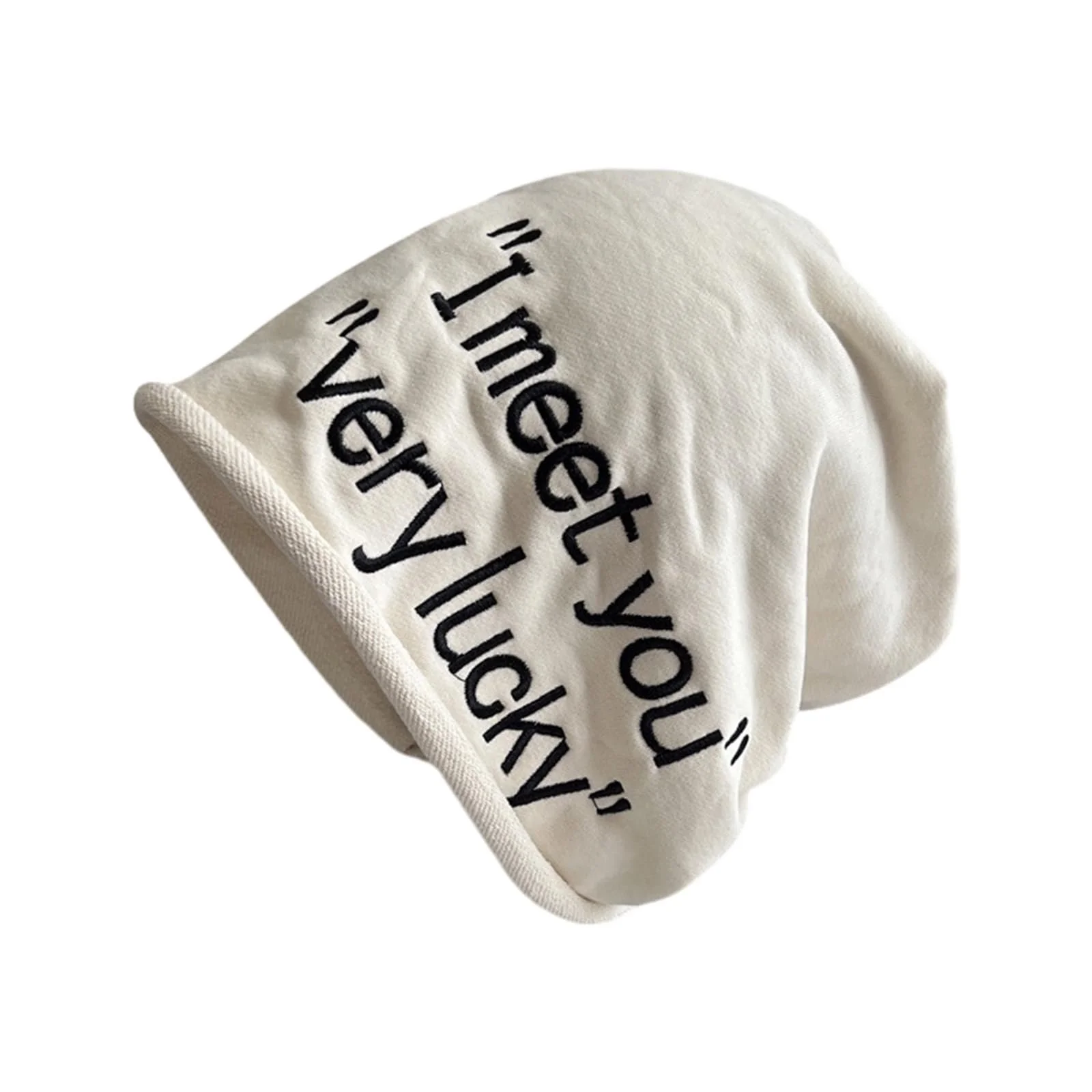 Вязаная шапка Ldabrye с вышивкой для девочек, фото №1 Вязаная шапка Ldabrye с вышивкой для девочек, фото №1