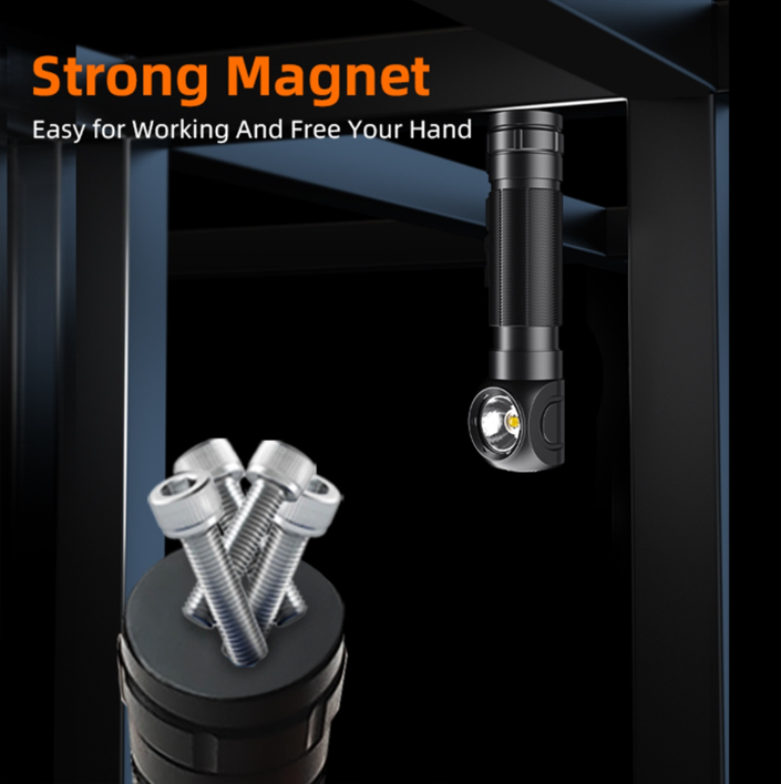 Фонарь многофунциональный аккумуляторный TH04 SuperFire 600 Lumen IP43, фото №4