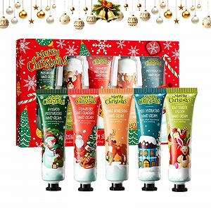 Купити Набір Різдвяних Кремів для Рук з 5 штук - Фото 1 Набір Різдвяних Кремів для Рук з 5 штук - Фото 1