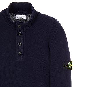 Джемпер STONE ISLAND Knitwear navy XL synthetic.ua - Фото 1
