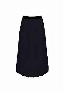 Юбка плиссе COTIDI Женская Длинная Средней длины Эластичный пояс Сделано в Италии - Фото 1