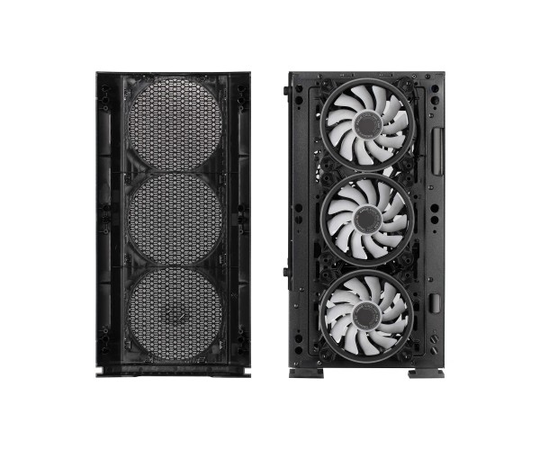 2E Gaming Корпус Calleo GB700 без БЖ 2xUSB3.0, 1xUSB2.0, 4x120мм ARGB VGA 320мм LCS ready контролер з пультом TG Side Window mATX чорний, фото №7 2E Gaming Корпус Calleo GB700 без БЖ 2xUSB3.0, 1xUSB2.0, 4x120мм ARGB VGA 320мм LCS ready контролер з пультом TG Side Window mATX чорний, фото №7