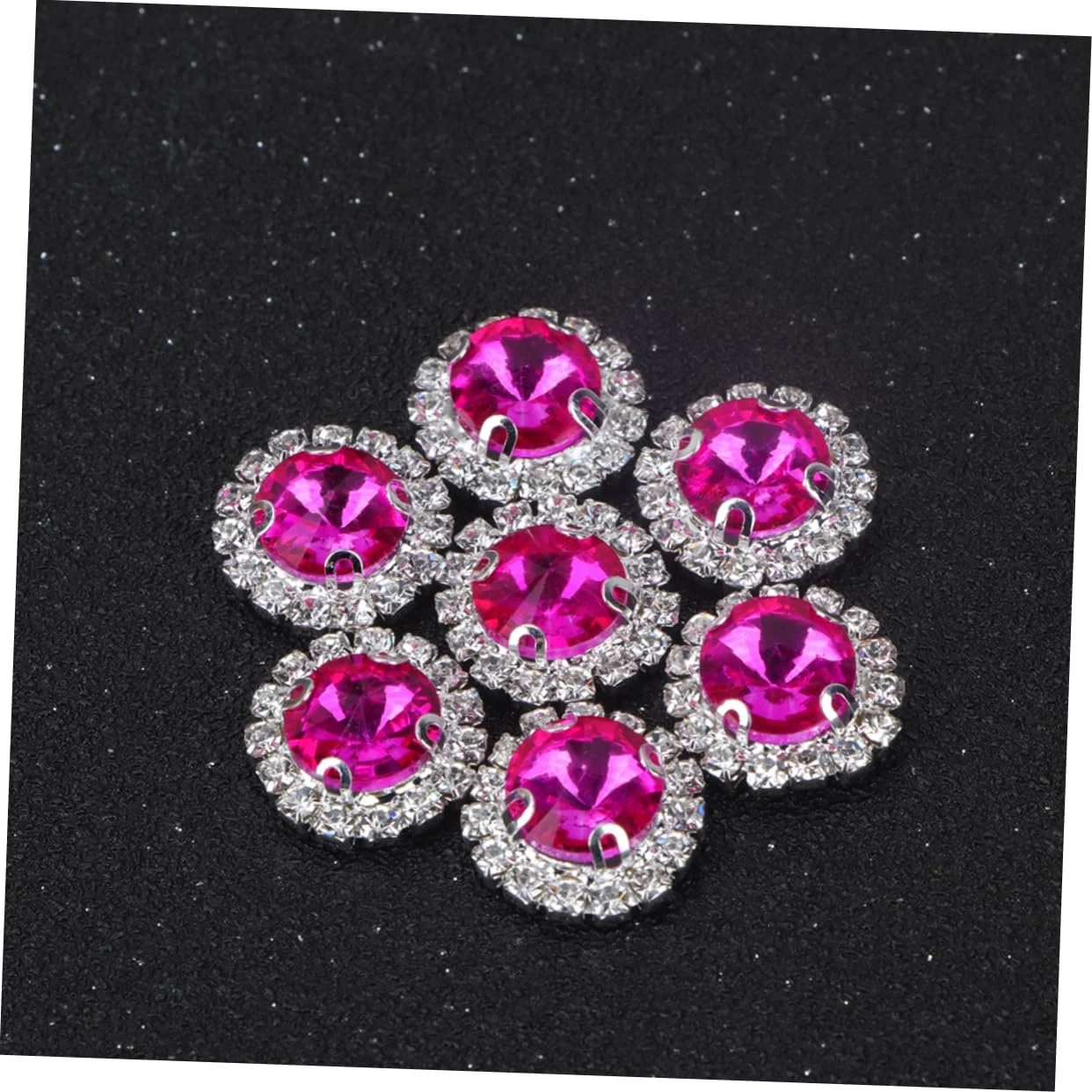 Акриловые Плоские Стразы Operitacx, 40 шт., для Свадьбы, Вашей Тейпы, Разноцветные, фото №7