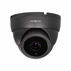 Антивандальная IP камера GreenVision GV-158-IP-M-DOS50-30H POE 5MP Dark Grey Ultra - Фото 1