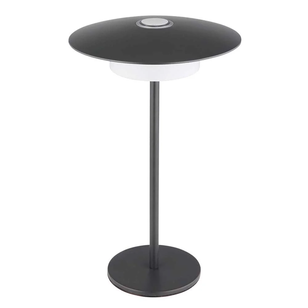 Настольная лампа Globo LED Battery Touch Dimmer Memory 30 см Grey Matt, фото №4