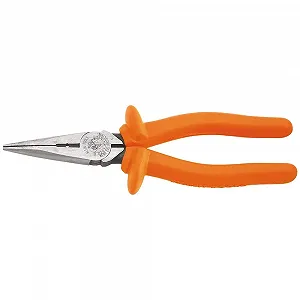 Длинногубцы Klein Tools D203-8 N-ins Изолированные с боковым резом - Фото 1