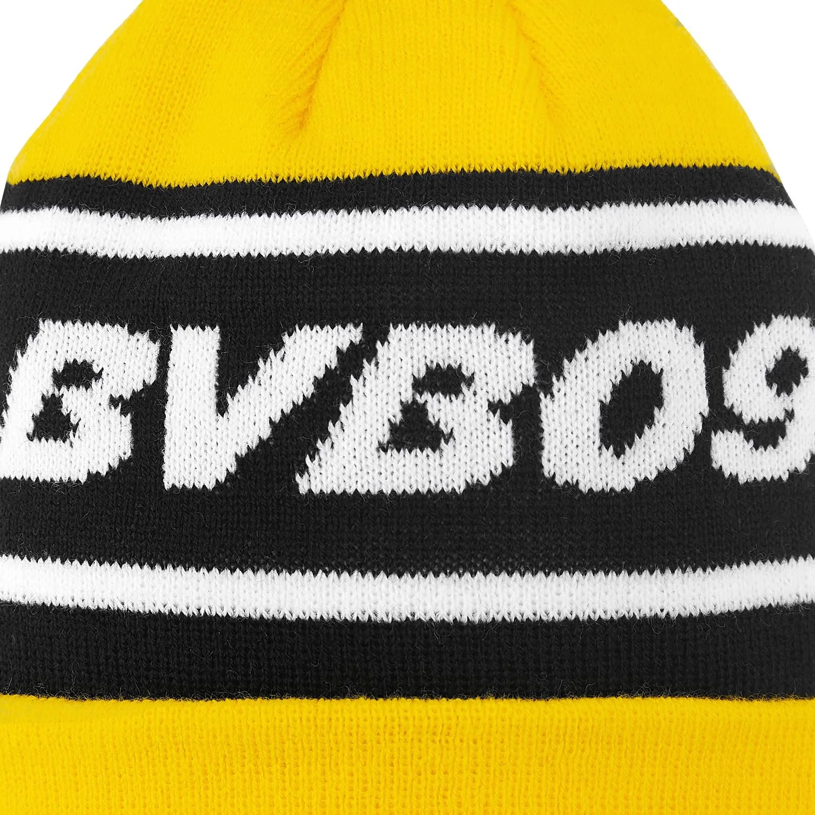 Дитяча шапка з помпоном Borussia Dortmund BVB, жовто-чорна, Cross Bar, фото №3 Дитяча шапка з помпоном Borussia Dortmund BVB, жовто-чорна, Cross Bar, фото №3