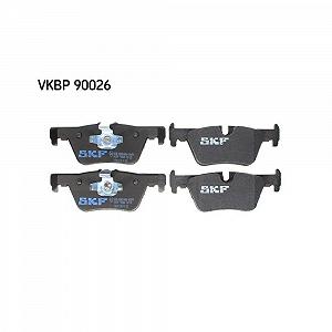 Комплект гальмівних колодок SKF VKBP 90026 дискове гальмо, задня вісь - Фото 1