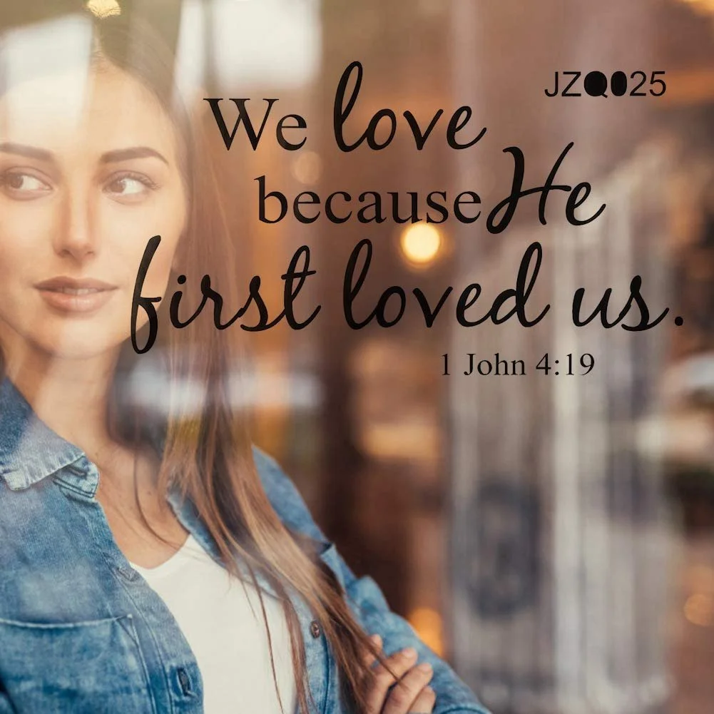 Наклейка на стіну Pilipane Біблійний вірш Християнська цитата ПВХ Релігійний декор, фото №7