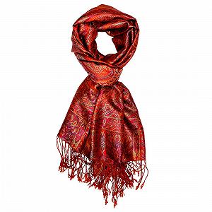 Пашмина Lorenzo Cana Женский Paisley Оранжевый Фиолетовый synthetic.ua - Фото 1