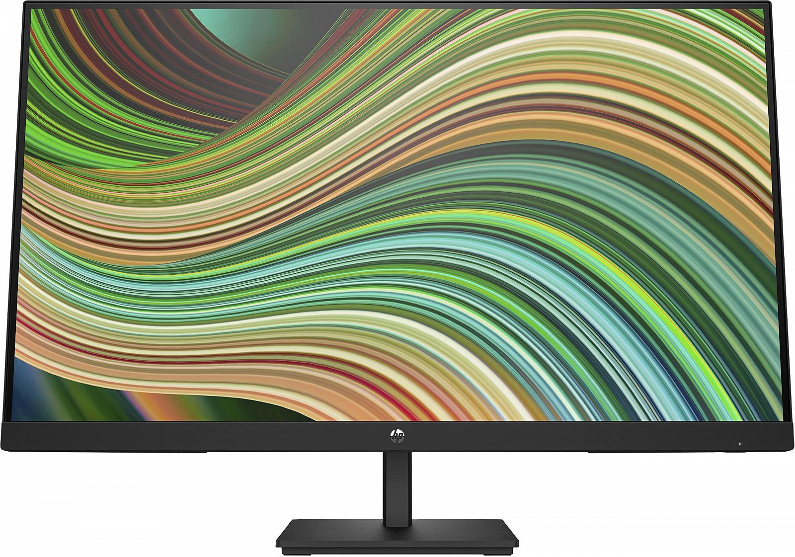 Монітор HP G5 V27ie FHD 68.6 см (27 дюймів), 1920 x 1080 пікселів (16:9), 75 Гц, AMD FreeSync, Joypad OSD Button, Blue Light Filter Mode, VGA, HDMI 1.4, DisplayPort 1.2, Екологічний, Чорний, фото №1