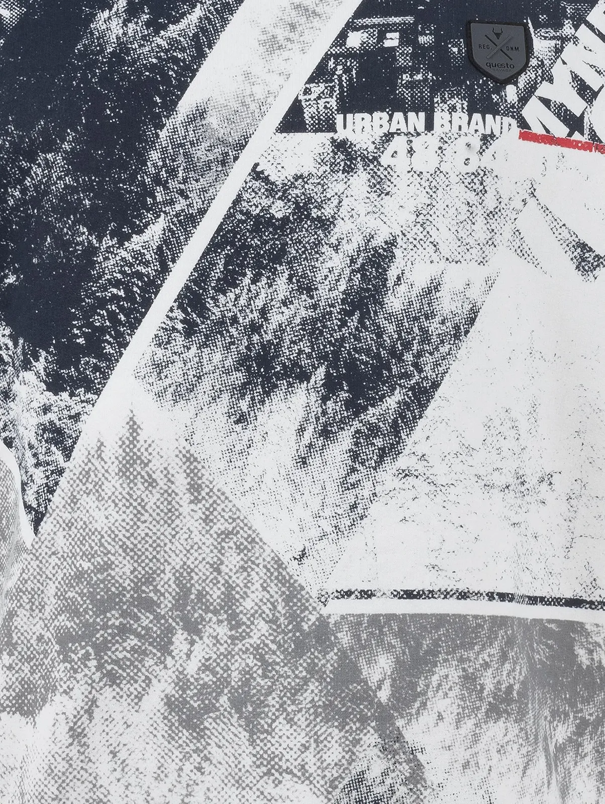 Свитшот Questo Canadian Sky Collection Modern Print Синий, фото №4