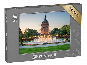Пазл puzzleYOU Regional Puzzles Germany Mannheim, Germany 500 элементов - Фото 1
