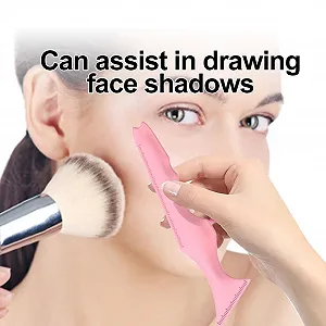 Трафарет для підводки очей багаторазовий 5-в-1 силіконовий багатофункціональний synthetic.ua - Фото 1