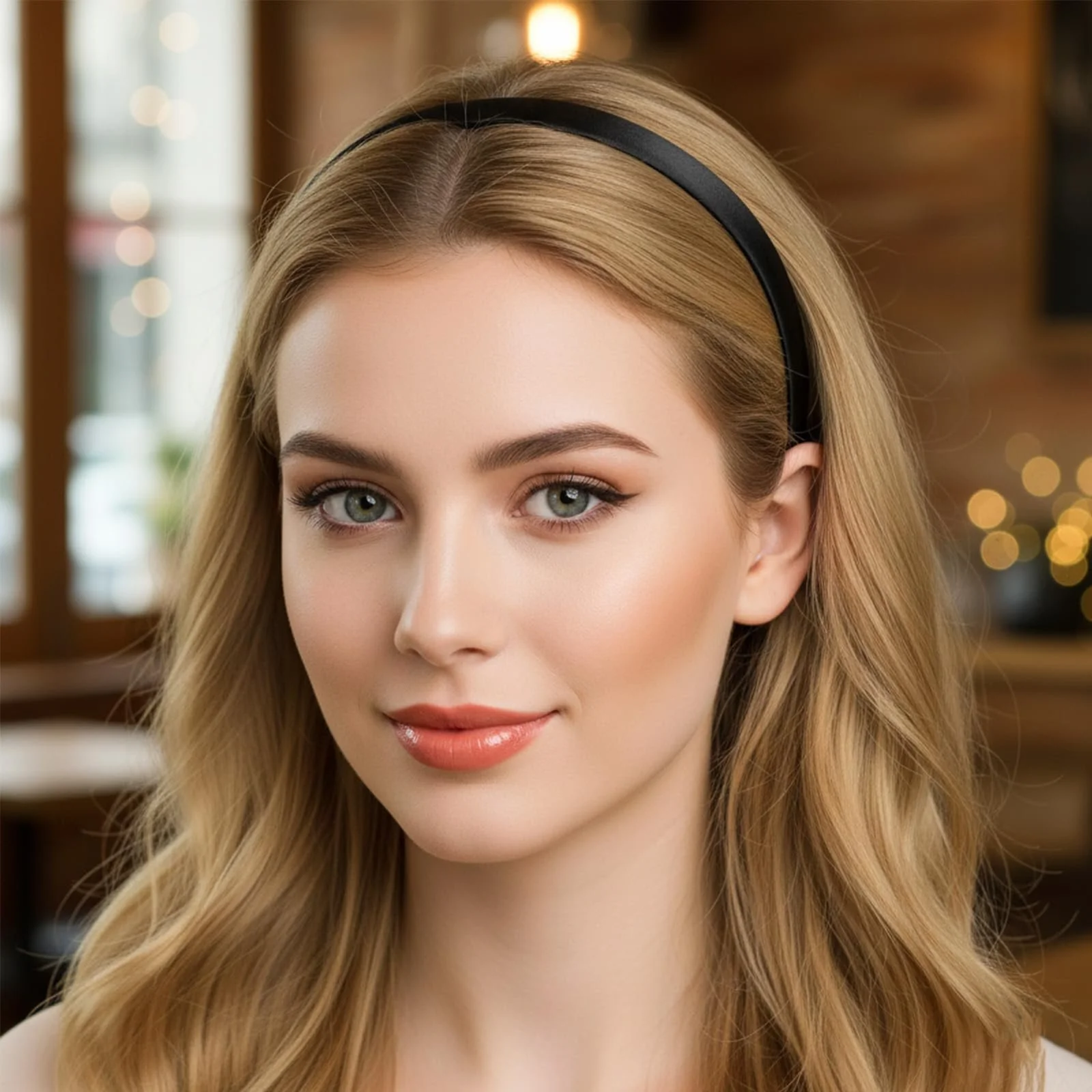 Обруч Атласний Регульований Тонкий Набір з 2 штук, фото №6