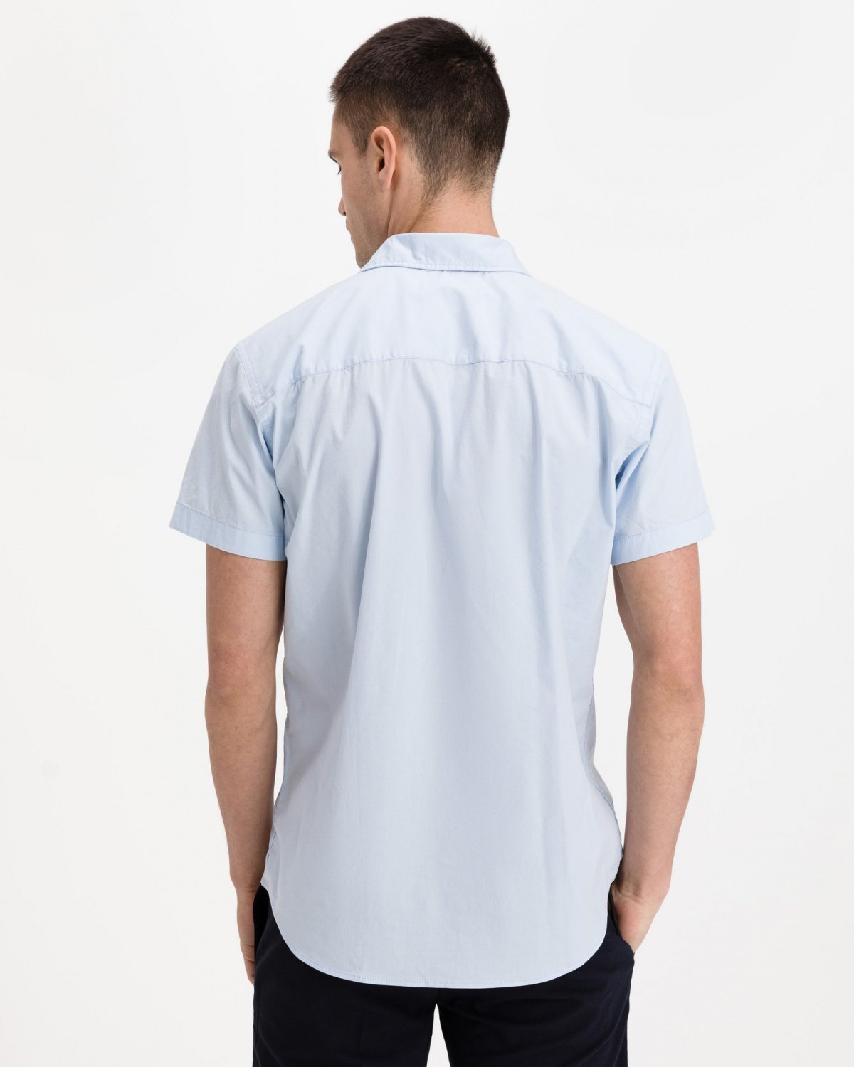 Рубашка Jack&Jones SLIM FIT 12163646 Cashmere Blue M, фото №2