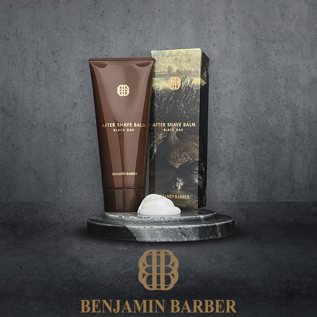 Бальзам Benjamin Barber Black Oak After Shave 100 мл Чёрный, фото №2