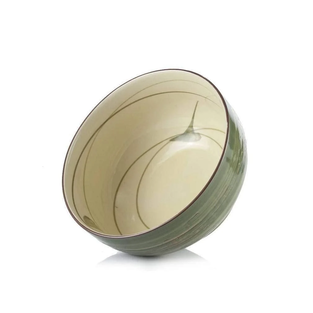 Большая японская миска lachineuse Zen Nippon, зеленый тон, 16.5 см, 1000 мл, фото №4
