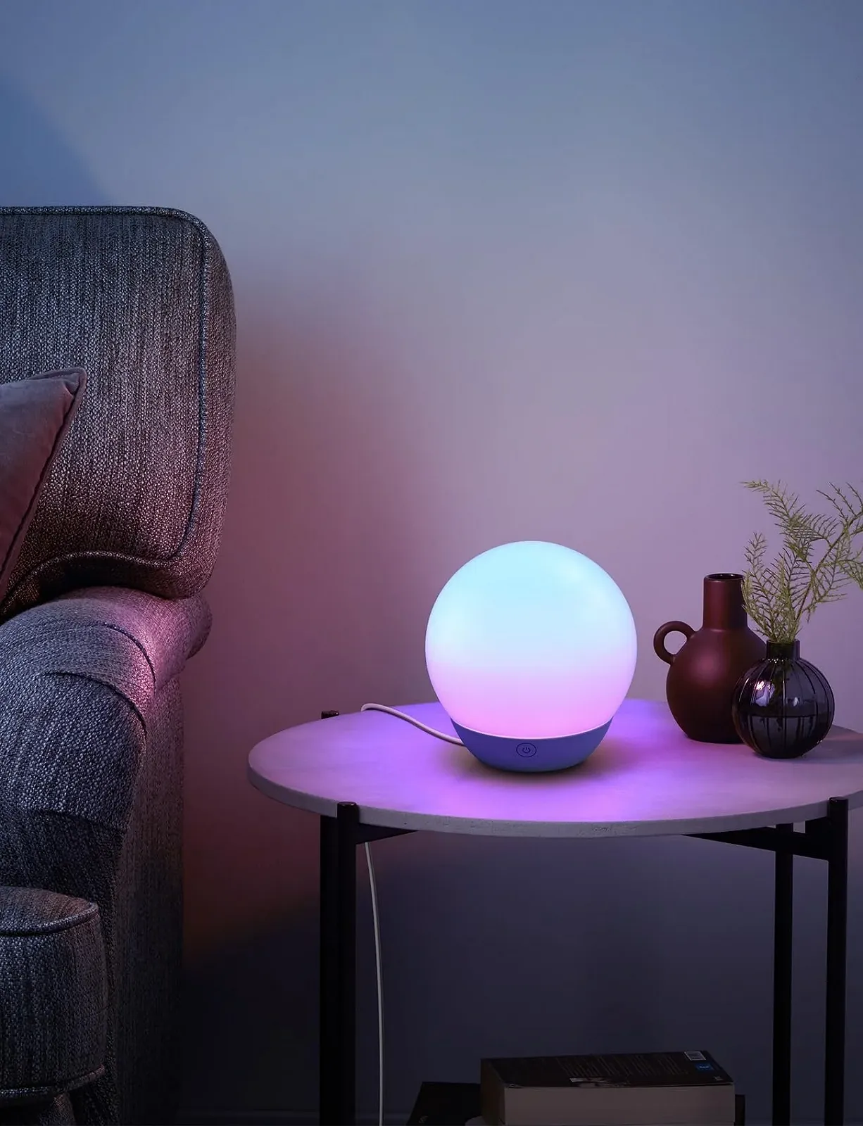 Настільна лампа світлодіодна розумна Aigostar Bluetooth з димуванням сумісна з Alexa набір з 2 шт., фото №7