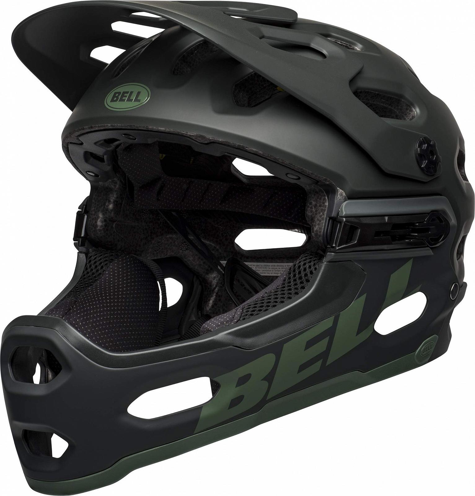 Шлем Enduro Bell Super 3R MIPS Matt - Зеленый, фото №4