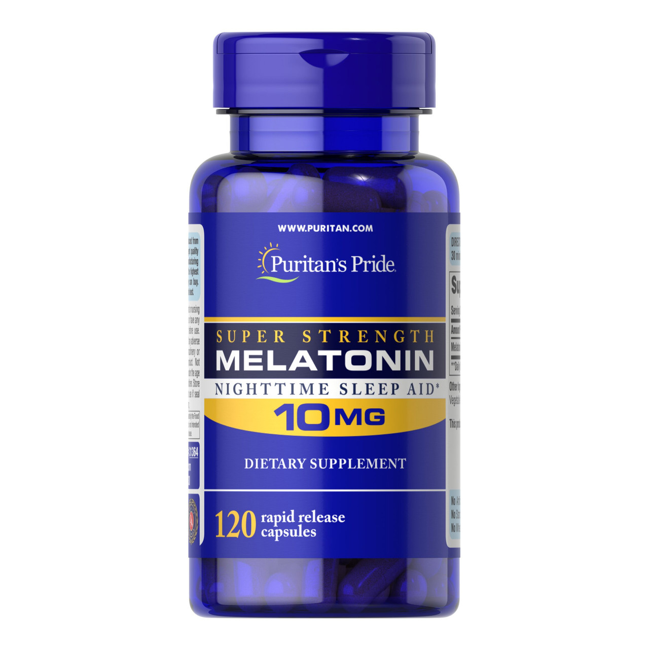 Melatonin 10mg 120tabs, фото №1