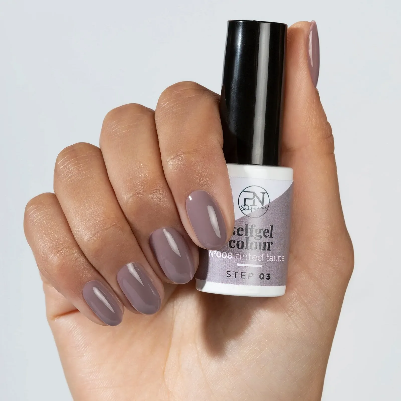 Гель-лак PN SELFCARE Серый, фото №4 Гель-лак PN SELFCARE Серый, фото №4