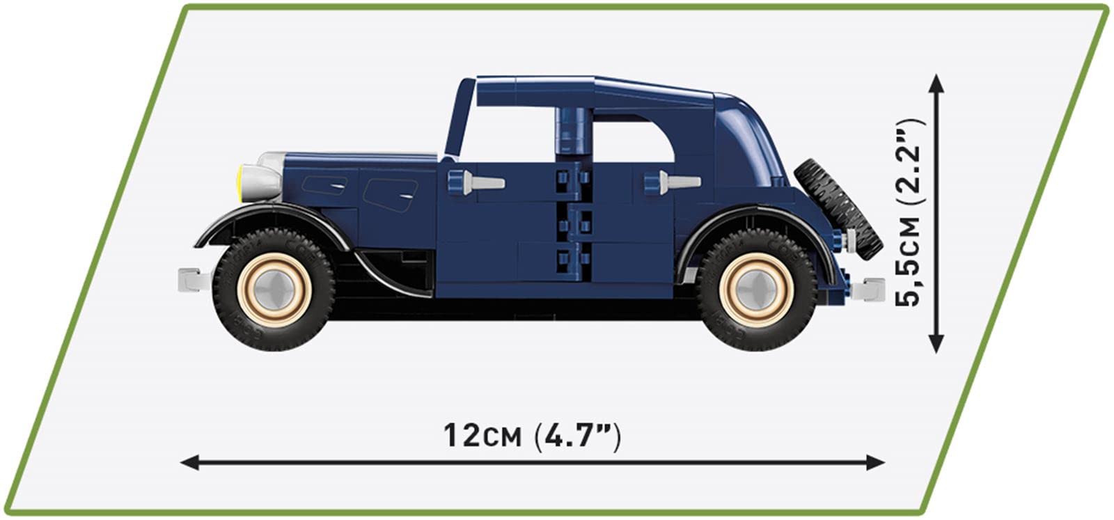 Конструктор Juminox 1934 Citroen Traction 7A + коврик для мыши, фото №7