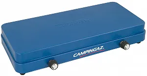 Компактна газова плита Campingaz Base Camp Lid Compact / 2 x 1600 Вт / синій synthetic.ua - Фото 1