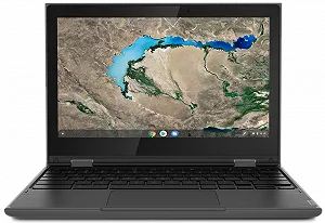 Сенсорний ноутбук 11.6" Lenovo 300e Chromebook 2nd Gen AMD A4-9120C RAM 4GB eMMC 32GB 10год батарея Chrome OS (UKR) - Фото 1