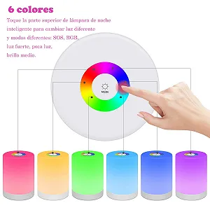 Нічник StillCool Smart LED сенсор RGB ручка режим SOS synthetic.ua - Фото 1