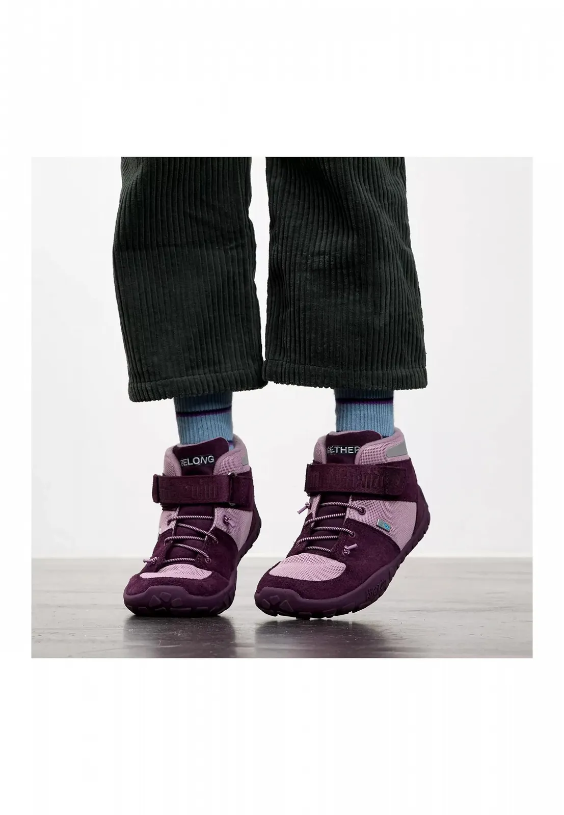 Зимові кросівки зі шкіри Affenzahn Dreamer, водонепроникні, з еластичною стрічкою та застібкою на липучці, розмір 31-37, фото №9