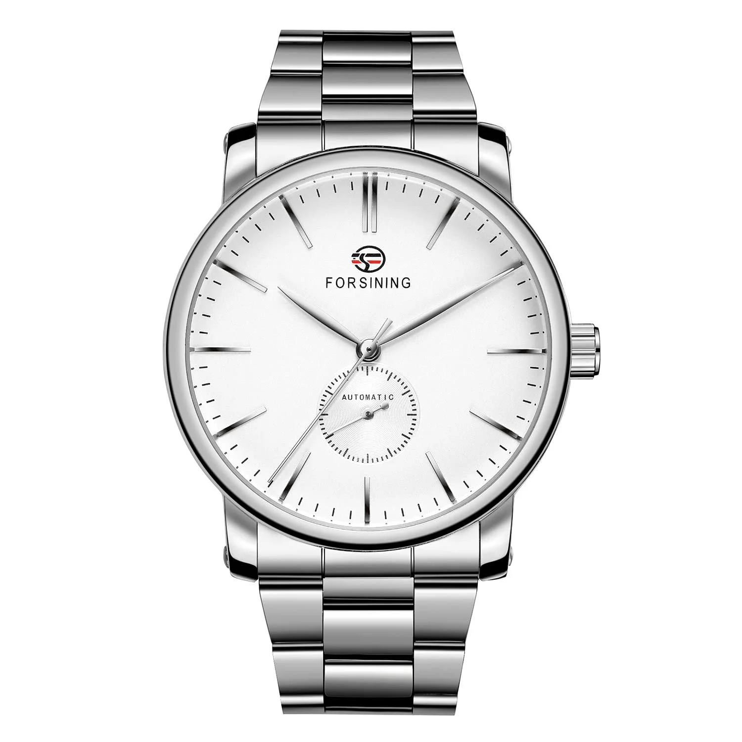 FORSINING Мужские Автоматические Аналоговые Часы Ремешок из нержавеющей стали, Браслет, фото №6 FORSINING Мужские Автоматические Аналоговые Часы Ремешок из нержавеющей стали, Браслет, фото №6