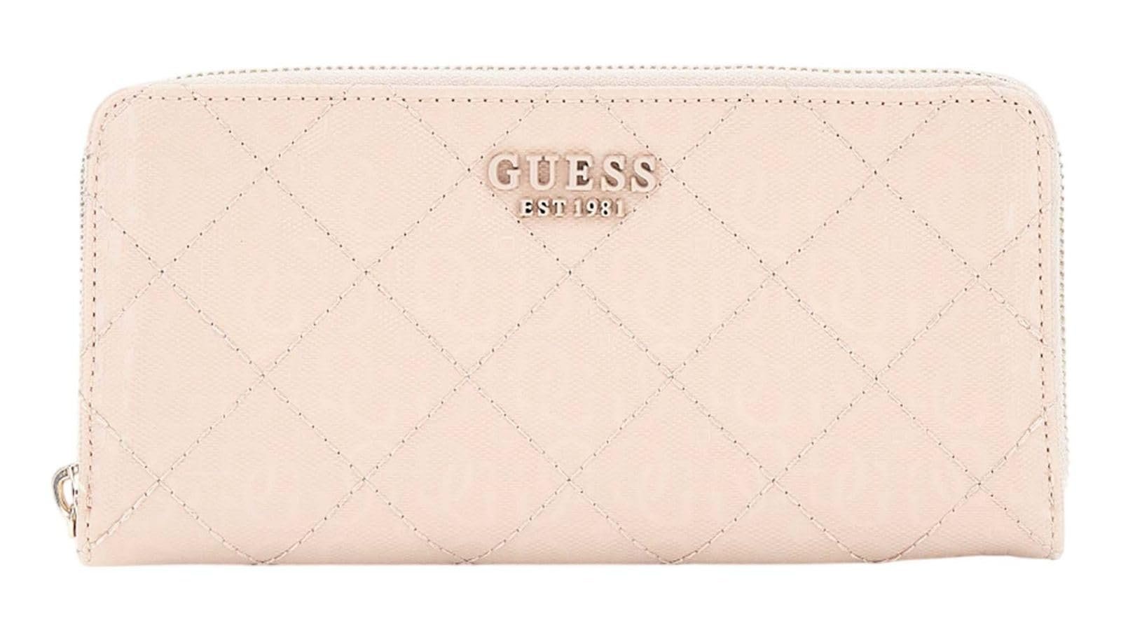 Кошелек GUESS Laurel SLG Large Zip Around L Sand, песочный, фото №1