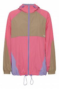 Женская ветровка THEJOGGCONCEPT JCFLORA Переходная куртка Дождевик с эластичным капюшоном и высоким воротником - Фото 1