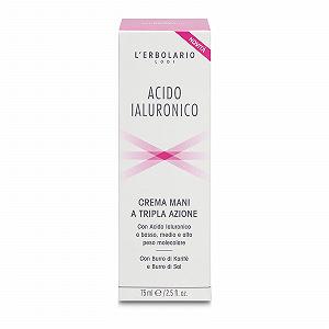 Крем для рук L'Erbolario Гиалуроновая Кислота Тройного Действия, 75 мл synthetic.ua - Фото 1