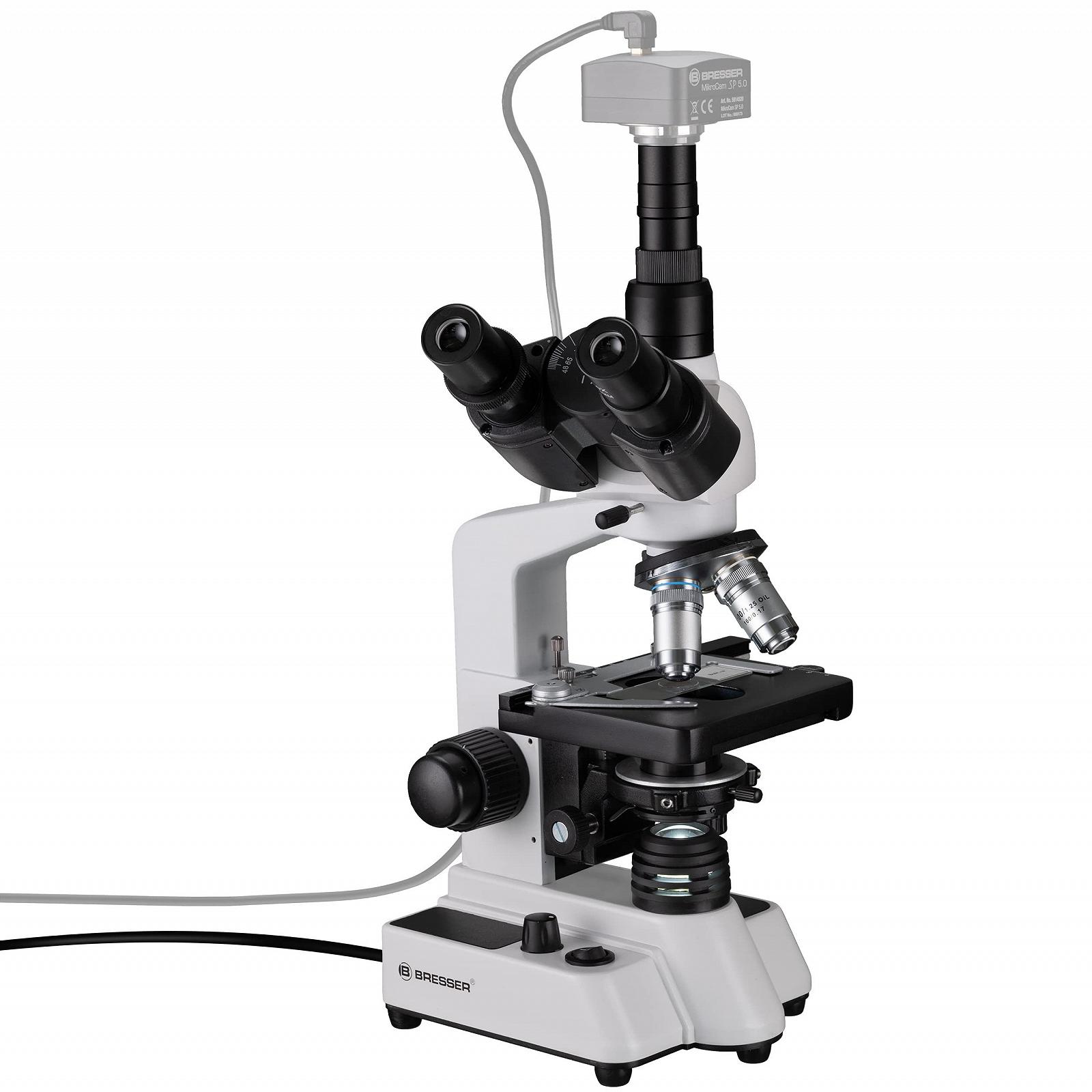 Микроскоп Bresser Researcher Trino 40x-1000x, фото №4