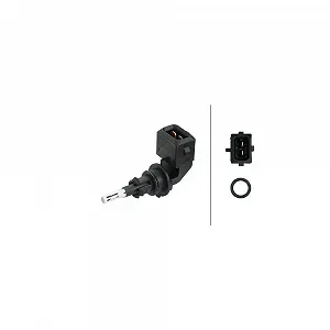 Датчик температури всмоктуваного повітря HELLA 6PT 009 109-351 для BMW MWM - Фото 1