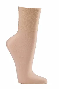 Шкарпетки TippTexx Wellness Fine з комфортним поясом, легким блиском - Фото 1