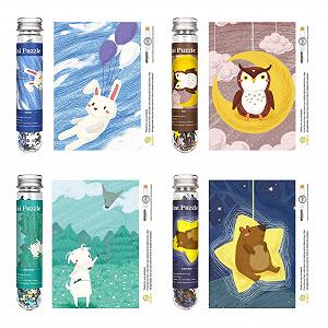 Міні-пазли для дорослих 150 деталей (4 упаковки) Micro Puzzle 15 x 10 см synthetic.ua - Фото 1