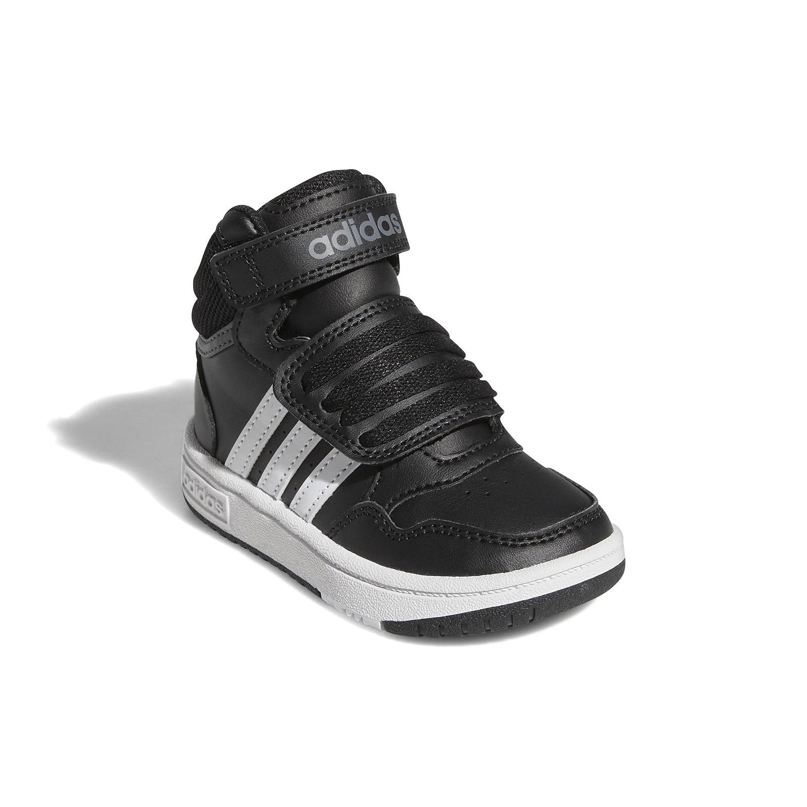 Кросівки adidas Unisex Kinder Hoops Mid, фото №5