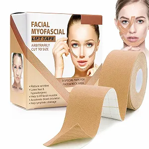 Лента для подтяжки лица Tkekruh 2.5 см x 5 м - Фото 1