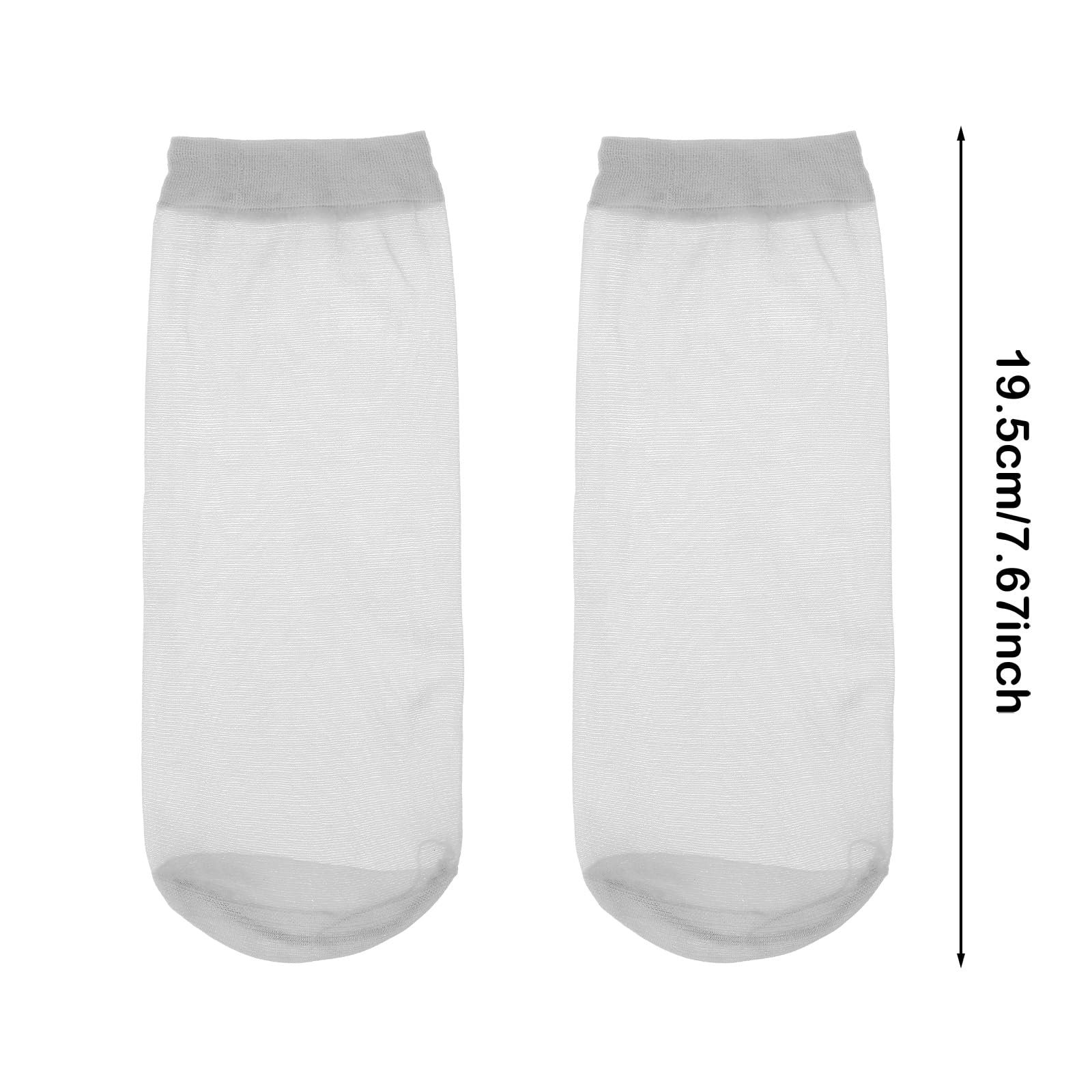 Короткі шовкові шкарпетки 10 пар, фото №2