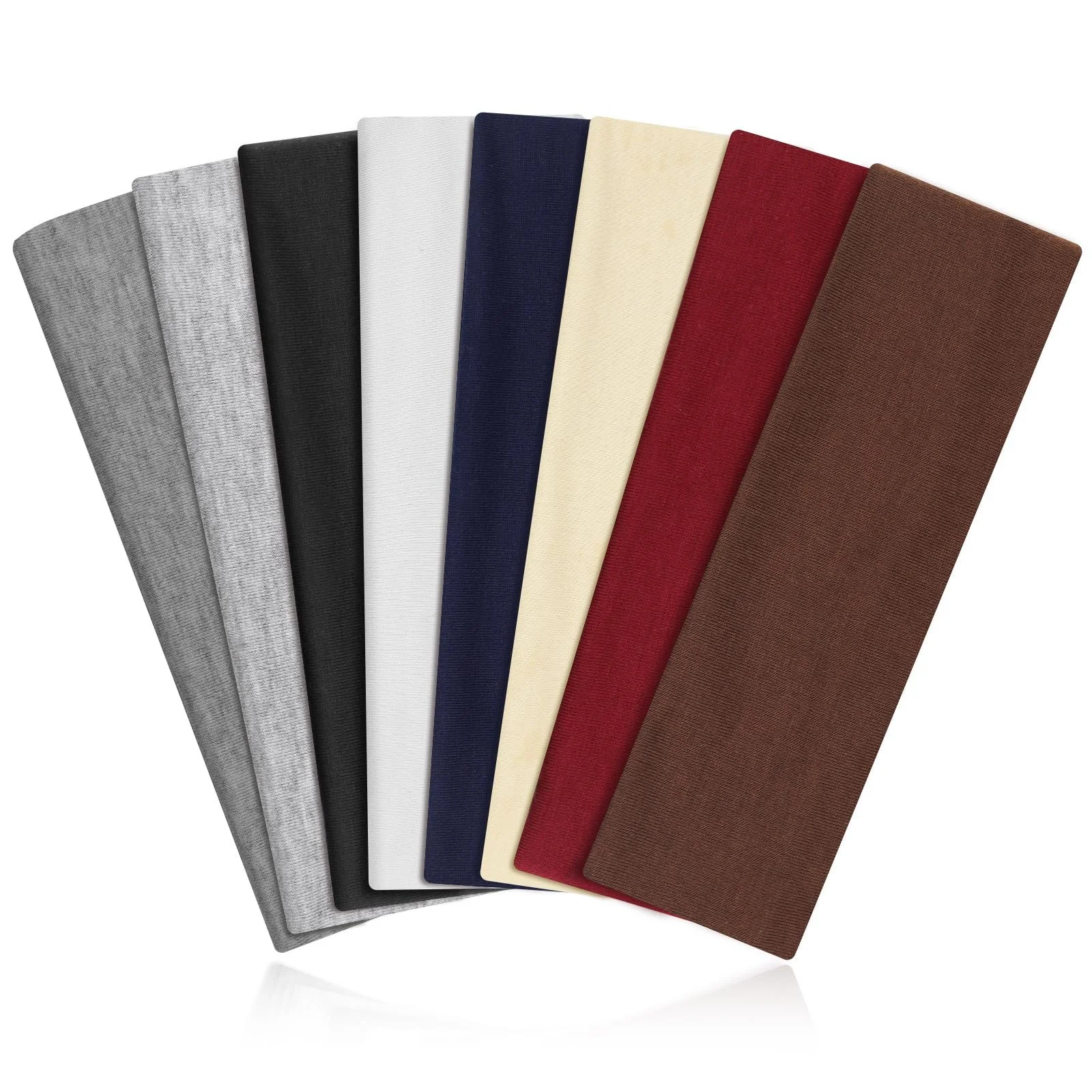 Спортивна Жіноча Пов'язка на Голову , Набір 8 шт., фото №1