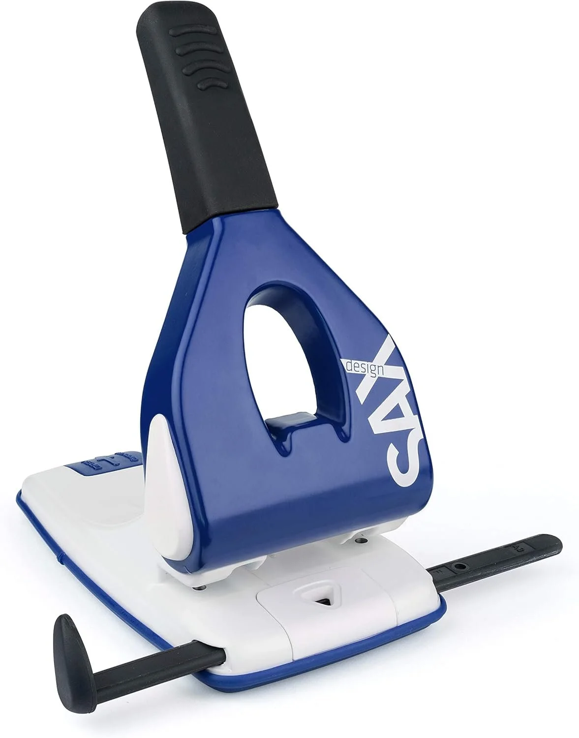 Дирокол для паперу SAX 618 Синій, фото №2