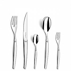 Купити Набір столових приборів LOU LAGUIOLE JET на 6 персон, 30 предметів, сріблястий - Фото 1 Набір столових приборів LOU LAGUIOLE JET на 6 персон, 30 предметів, сріблястий - Фото 1